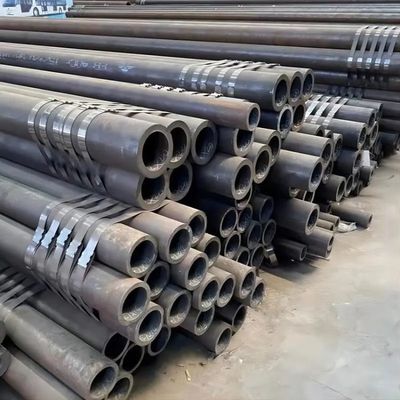 DIN 2448 ASTM A35 A36 A380 Mild MS Black Carbon Erw Steel Pipe Manufacturer